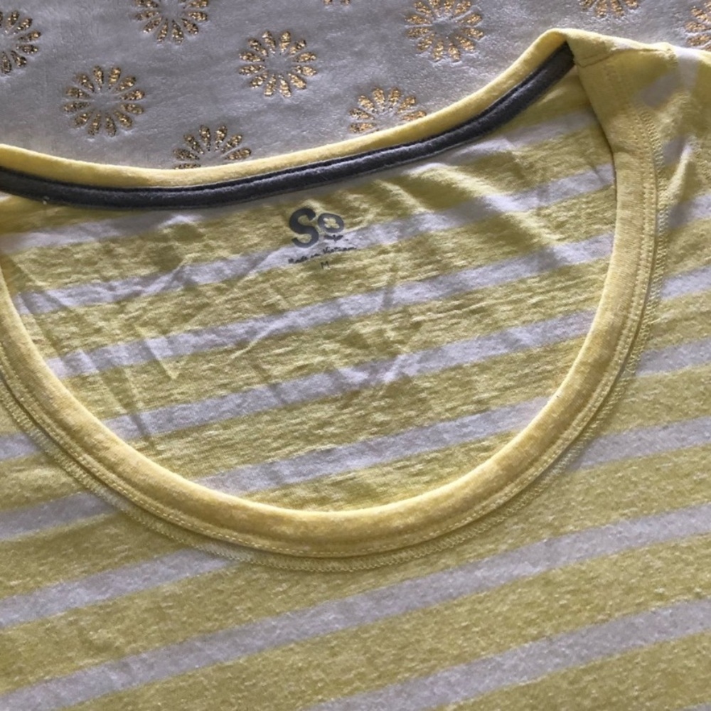 Yellow Striped Top - Picture 3 of 6